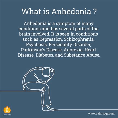 a loss of libido or a lack of interest in physical intimacy. . Anhedonia after breakup